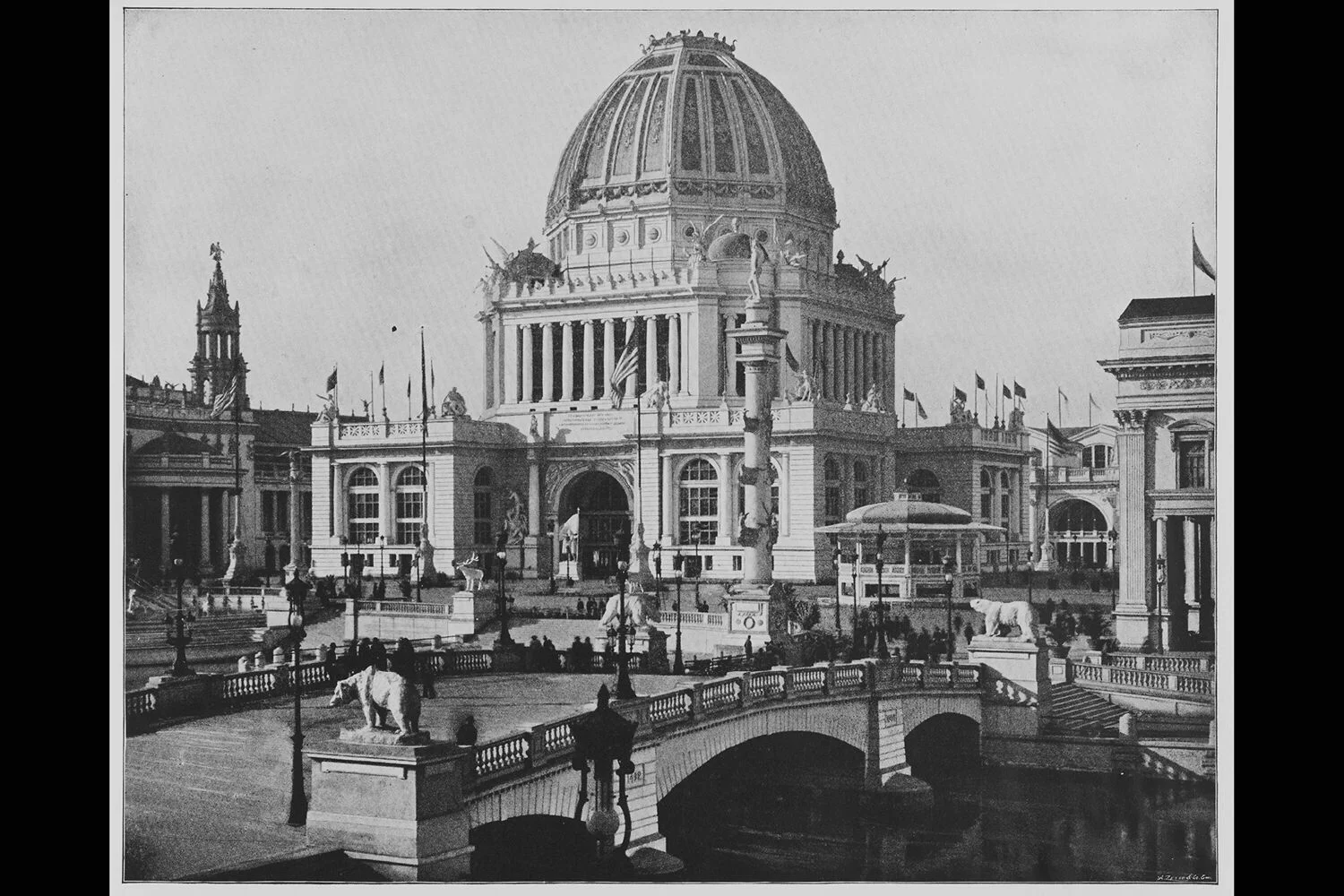 The Administration Building on the Court of Honor.