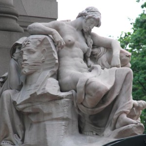 Africa. US Customs House, New York.