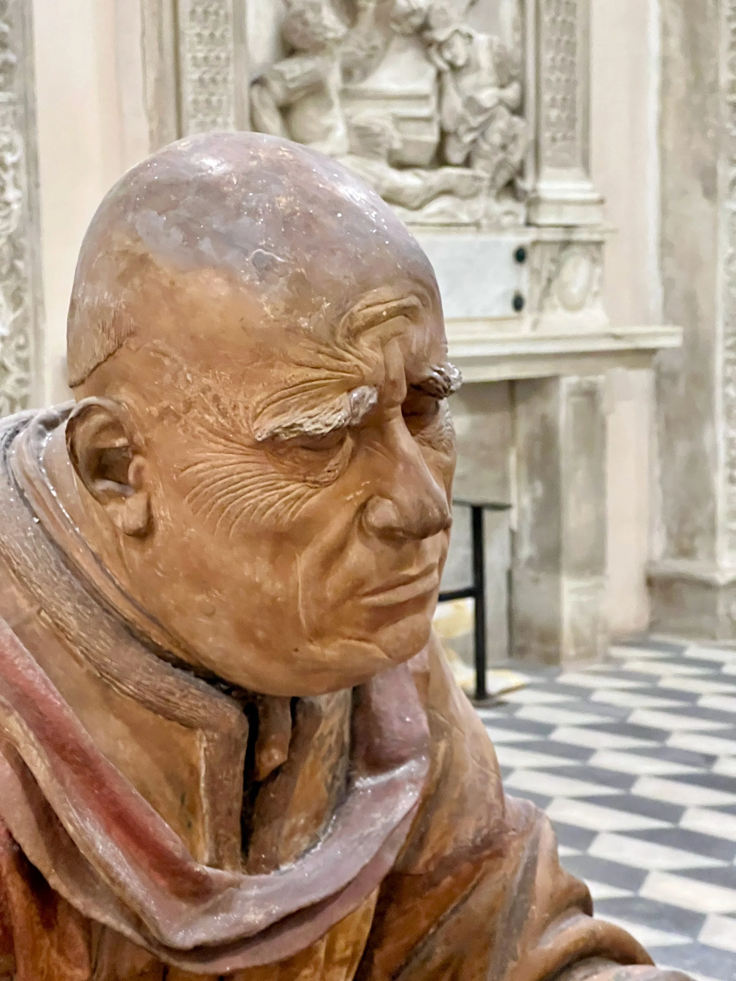 Detail, Lamentation, Guido Mazzoni, Naples.