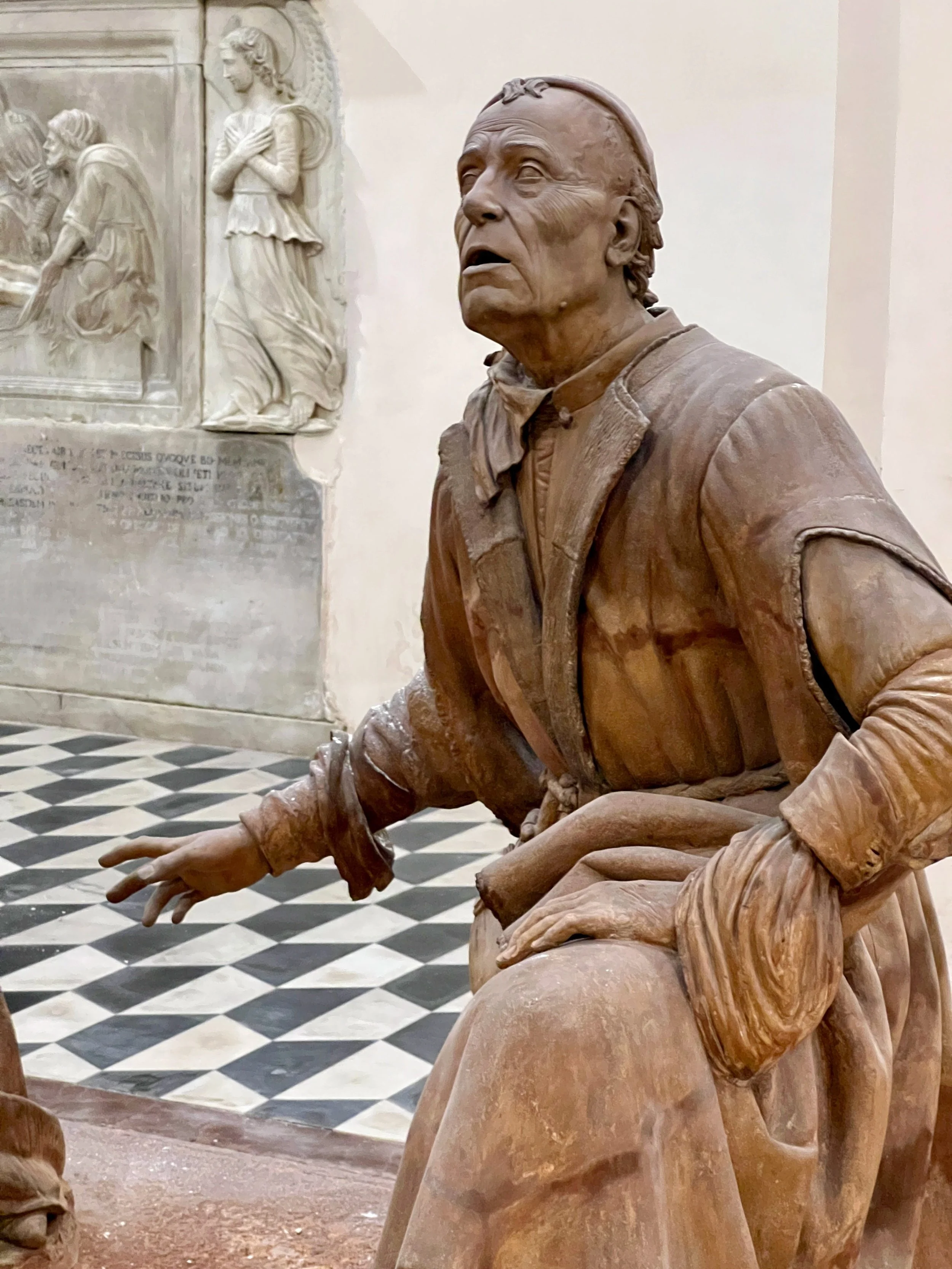 Detail, Lamentation, Guido Mazzoni, Naples.