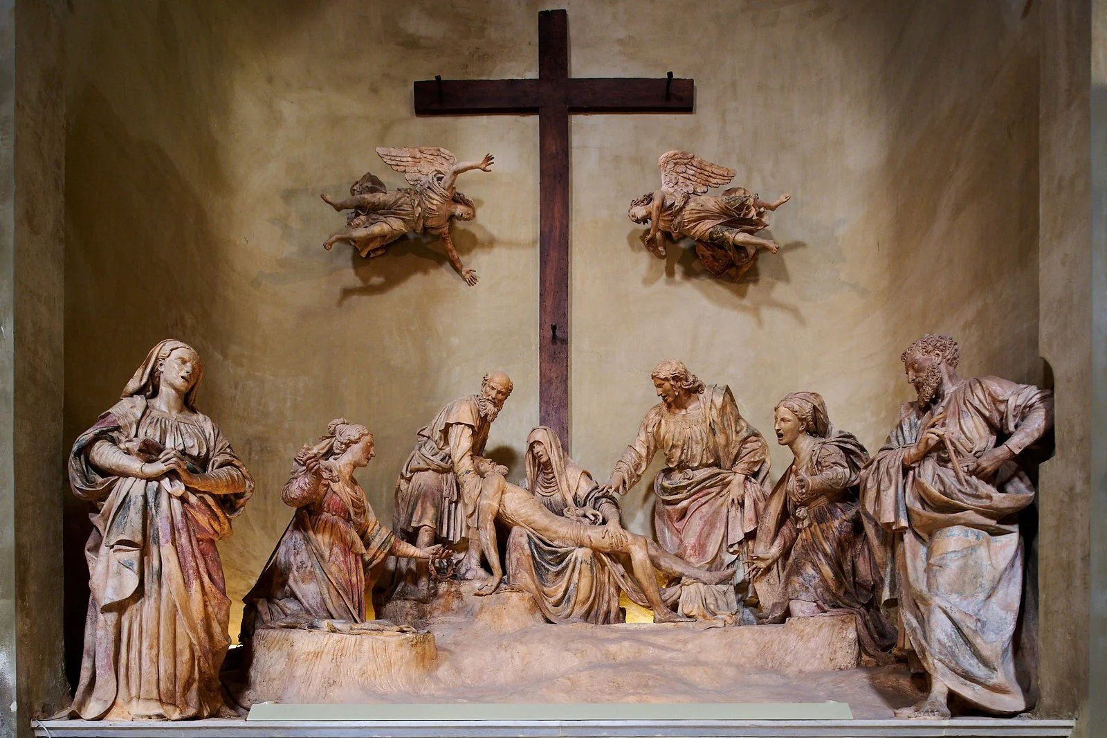 Lamentation. Antonio Begarelli, Sant'Agostino, Modena.