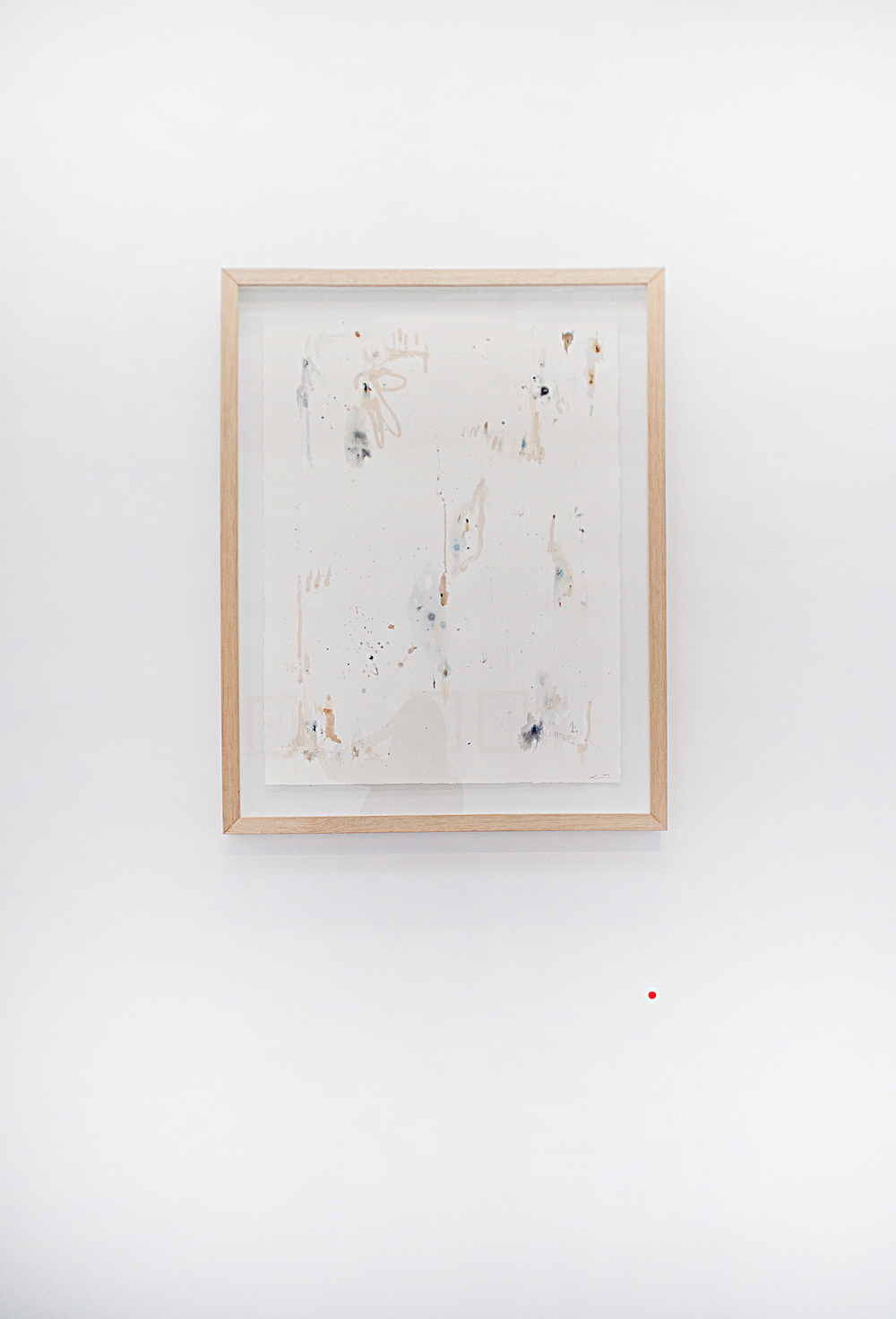 (Soft) Human Approach (after Powes Parkop), 2014, acrylic, watercolour, gouache, pen and pencil on paper, 91.5 x 71cm. (sold)