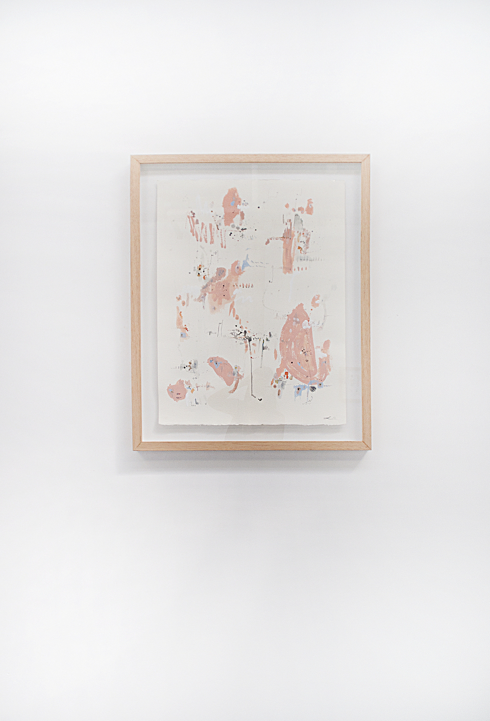 Cowboy & Cactus / Welcome to Australia (after Rosemary Laing) , 2014, acrylic, watercolour, gouache, pen and pencil on paper, 91.5 x 71cm. (sold)