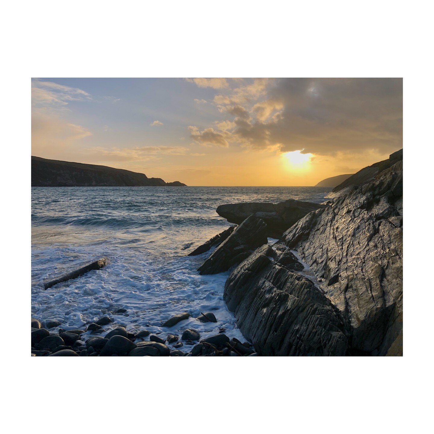 beautiful sunset over Barleycove beach, shot on my iPhone.

117 of 365, no reason other than the joy of image making. #photodrome #sunset #iphonephotography #coastline #ireland