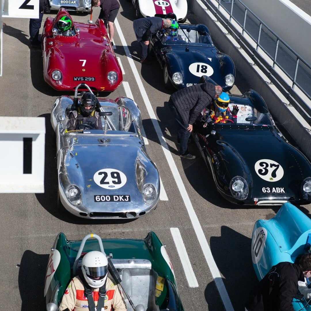 GRRC 79th Members' Meeting 2022

Goodwood pit lane at the restart of the Robert Brooks Trophy race.

#lolaclimax #vintageracecar #79mm #1957LotusEleven#goodwoodmembersmeeting #racingcars #sussex#chichester