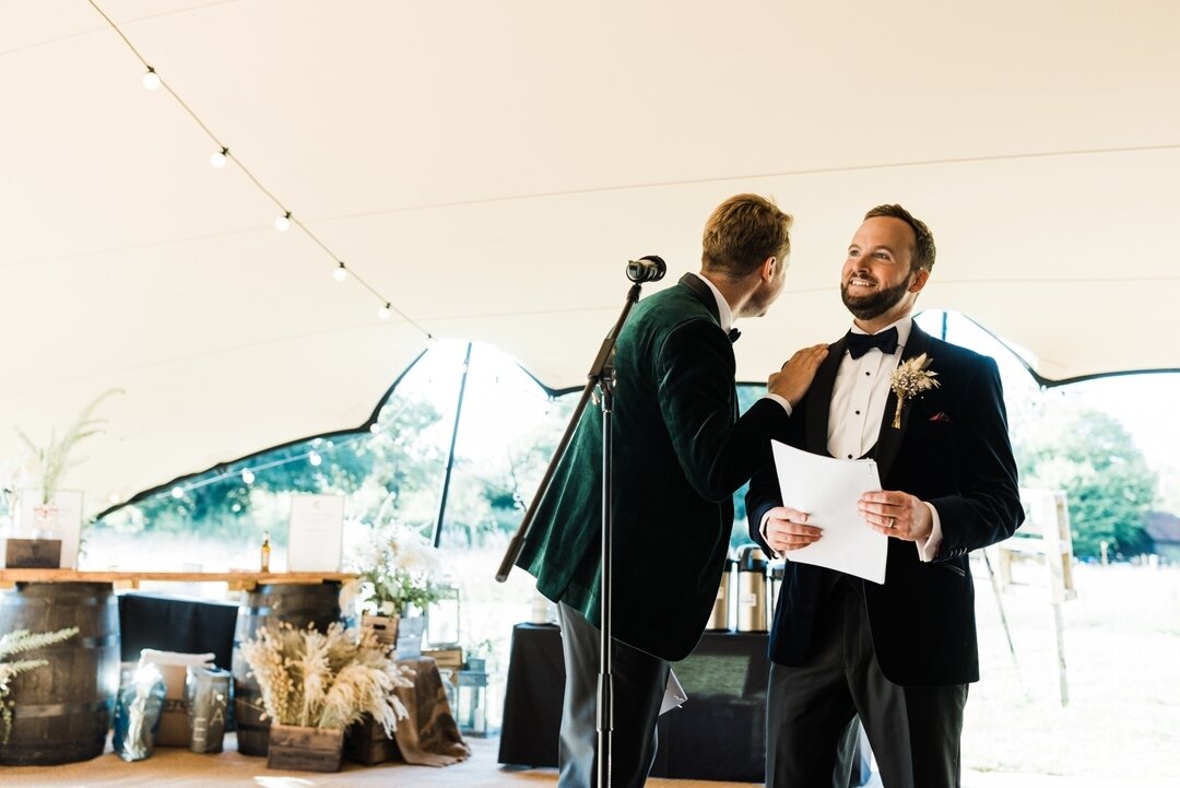 Nervous about speaking? Do a joint couple speech together. This way you can lean on each other for support and you can stand together as a team.

 #fringephotography #weddingtips #londonweddingphotographer #beautifulweddingphotography #weddinginspira