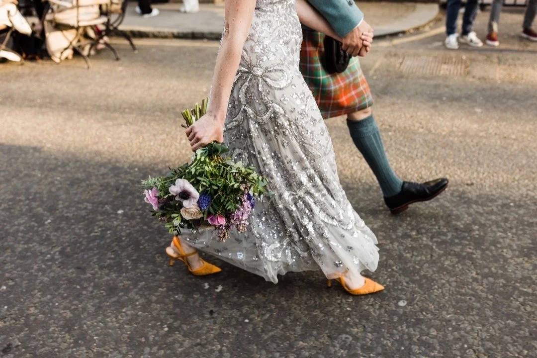 If you have multiple venues, and you can walk from one to the other, it can be a lovely way of capturing really relaxed shots of you both - I&rsquo;m a sucker for a walking shot. 

  #fringephotography #weddingtips #londonweddingphotographer #luxuryw