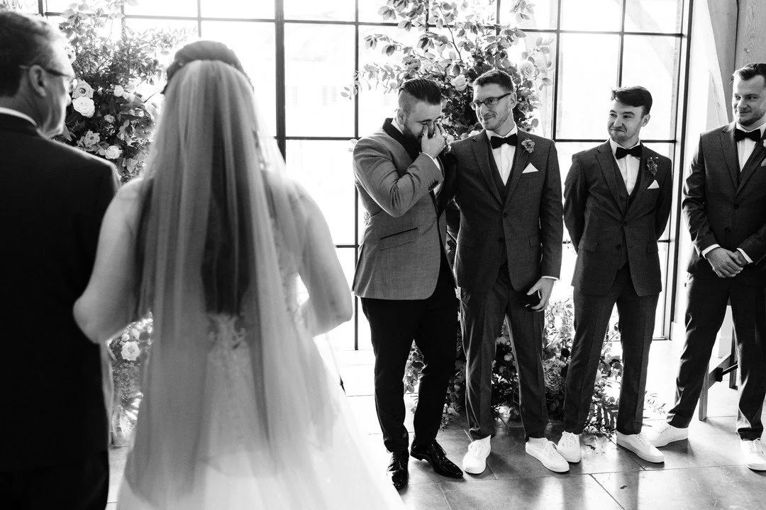 Capturing reactions feel like finding treasure! And what a reaction this was! Beautiful! 

 #fringephotography #weddingtips #londonweddingphotographer #luxuryweddingphotography #weddinginspiration #weddingplanner #bridetobe2026 #classicweddingphotogr