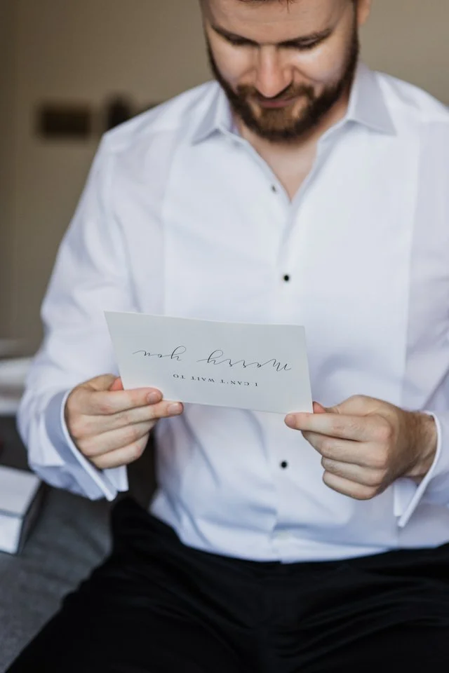 Groom getting ready at Richmond hill hotel  