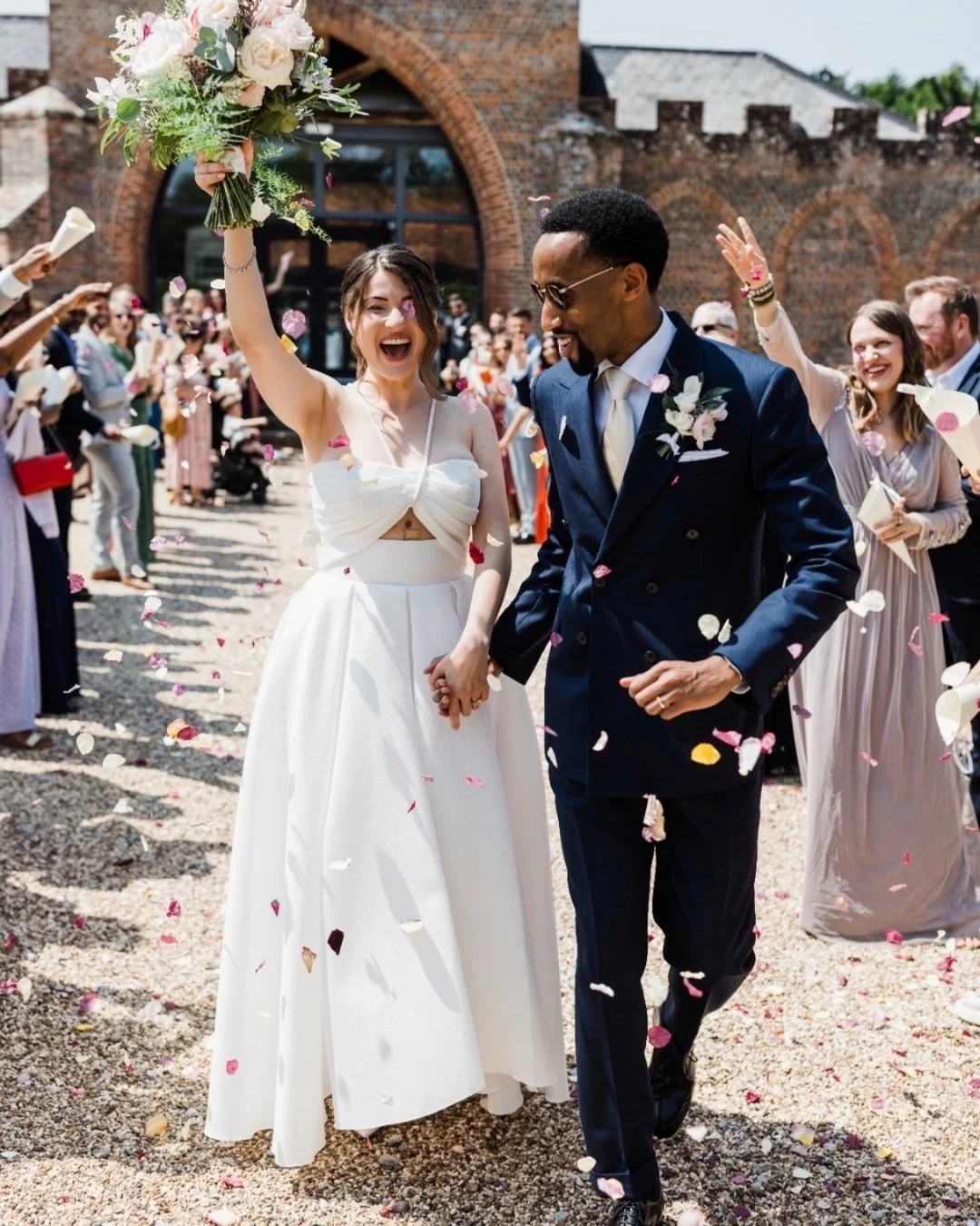 Confetti lines are just such fun! Remember to buy lots and enjoy! 
 #fringephotography #weddingtips #londonweddingphotographer #luxuryweddingphotography #weddinginspiration #weddingplanner #bridetobe2026 #classicweddingphotography #bridetobe #instaw