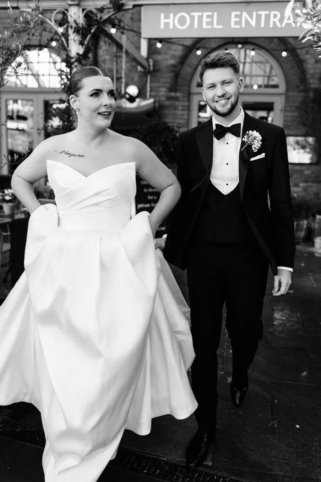 The Dog and Fox hotel wedding Fringe photography luxury wedding photography 