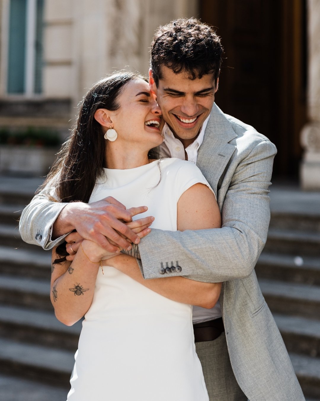 Cuddles after a perfectly intimate ceremony.

#fringephotography #weddingtips #londonweddingphotographer #luxuryweddingphotography #weddinginspiration #weddingplanner #bridetobe2026 #classicweddingphotography #bridetobe #instawedding #naturalweddingp