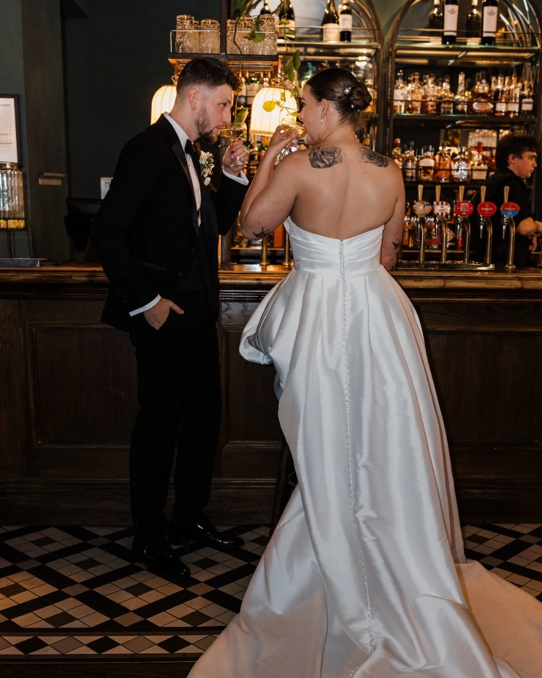 You&rsquo;ll never regret having a quick drink to yourselves at the bar! In fact, you&rsquo;ll never regret any moments stole away with just the two of you, it&rsquo;s very easy to be dragged apart by friends and family, but remember to stay and move