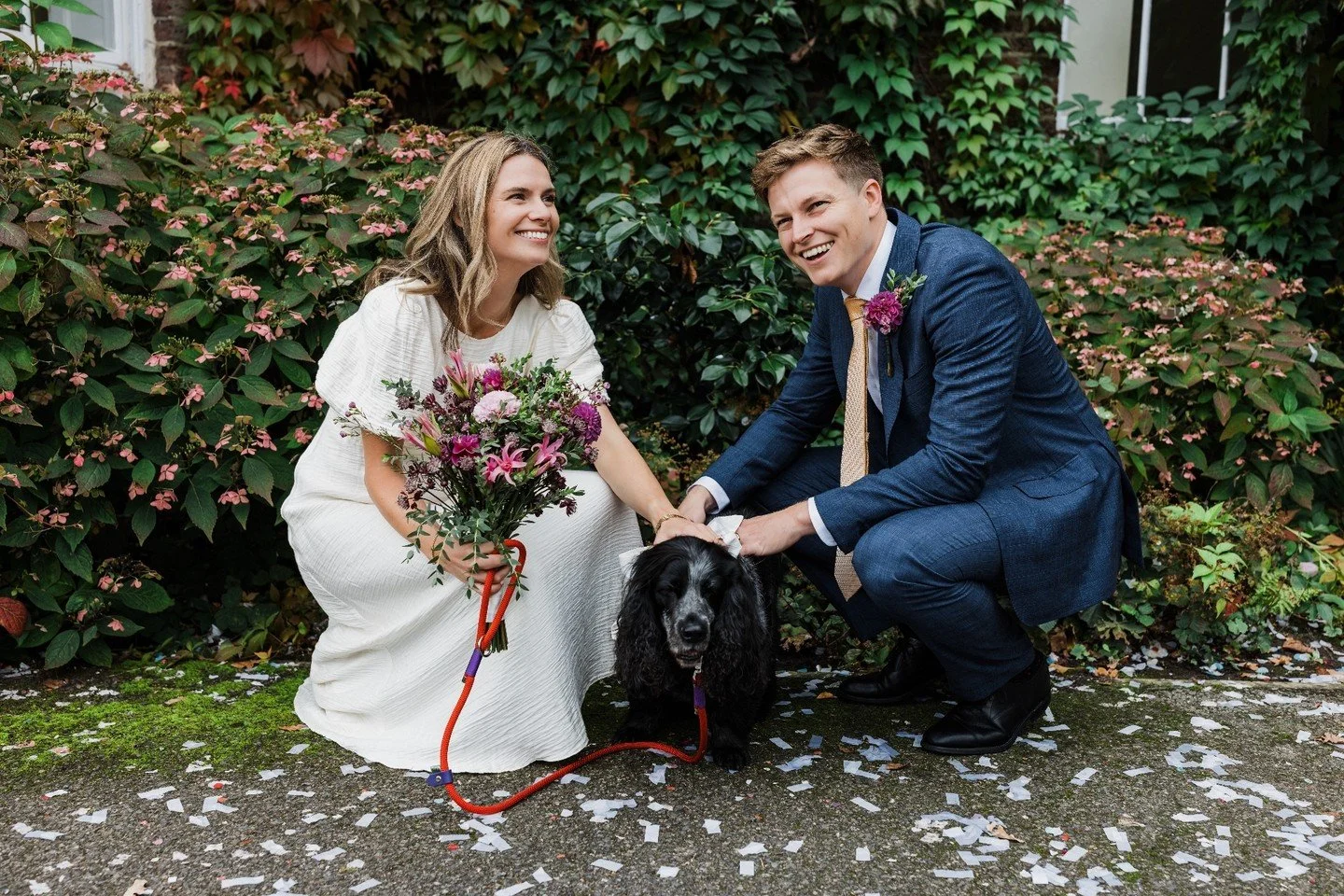 Bringing your fur babies on your wedding day can add that personal touch. Remember even can normally fit in to some parts of your day even if it&rsquo;s just after your ceremony or during your reception drinks.

#romanticweddingphotography #candidwed