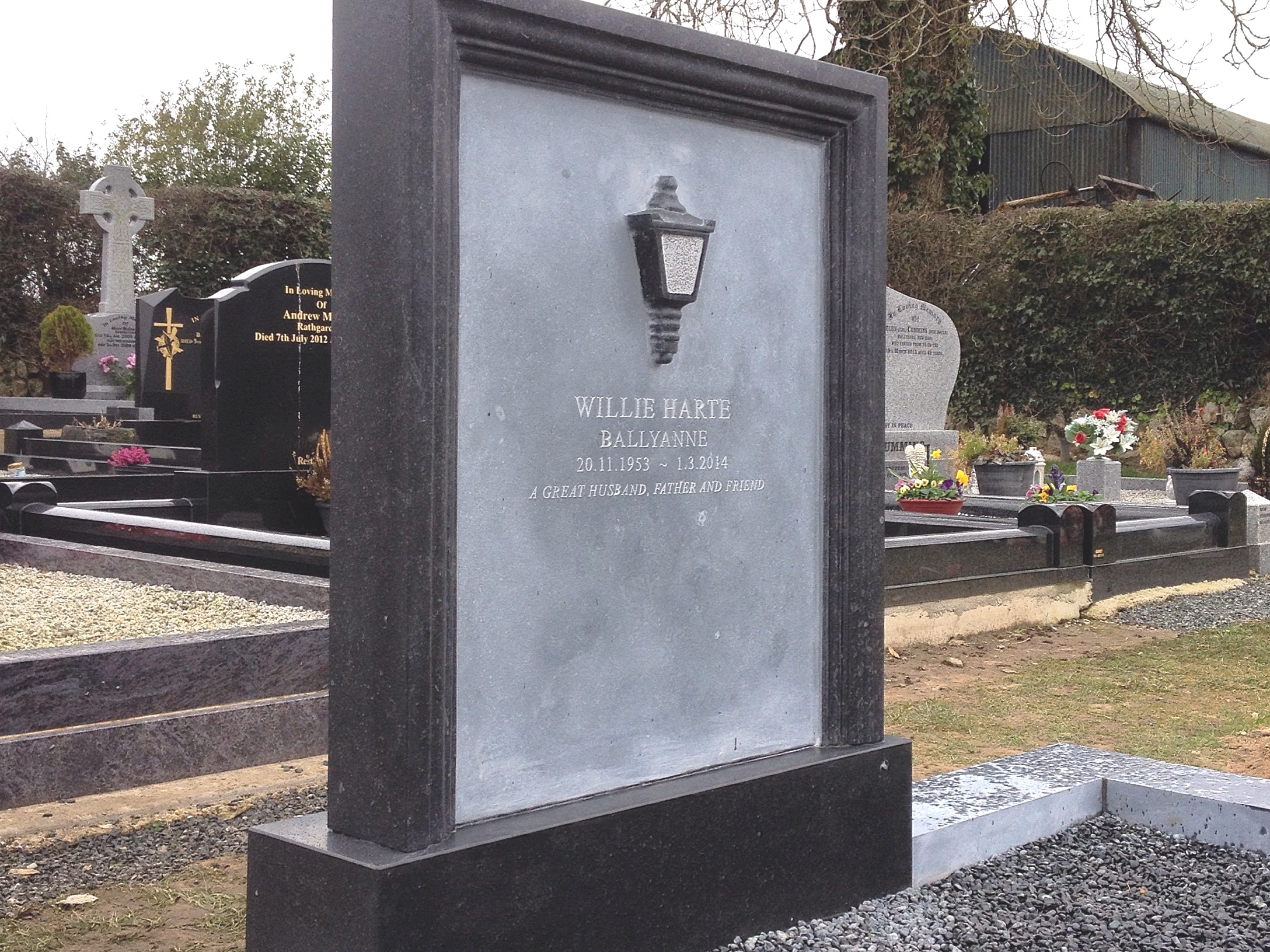 Bespoke Limestone Memorial