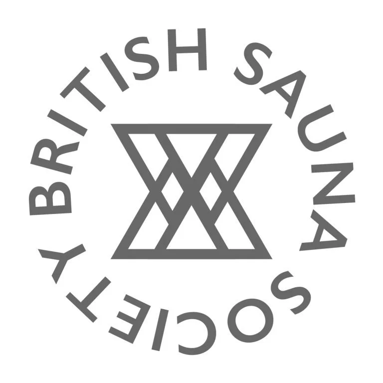 Logo for the Society of British Fish Sauces featuring a stylized fish with text around it