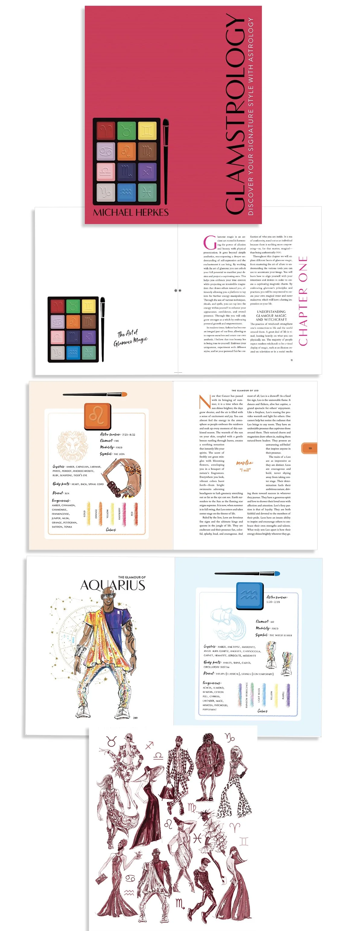 Art direction, cover design, interior layout and design. 