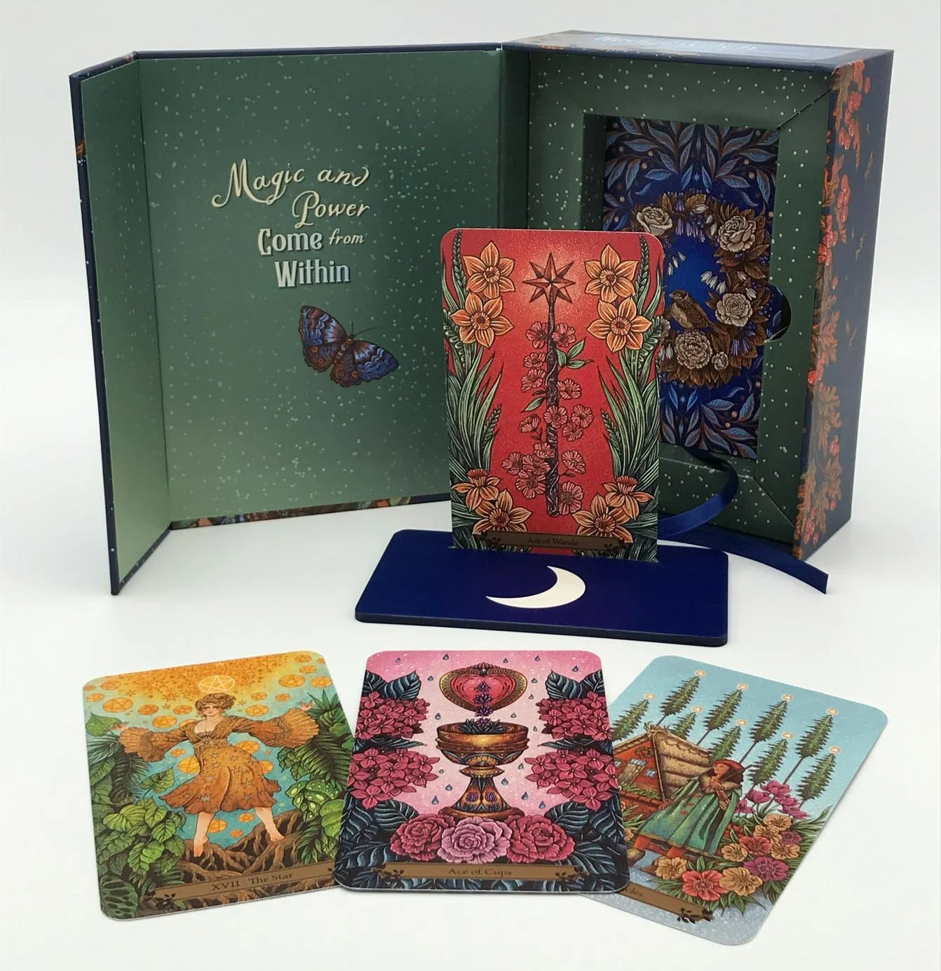 Card deck art direction, book and kit package design. 