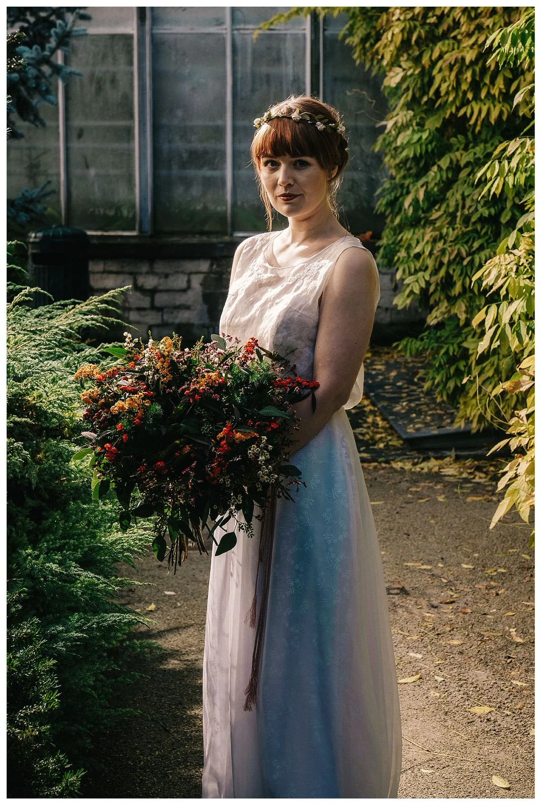 Bohemian bridal shoot kruidtuin Leuven