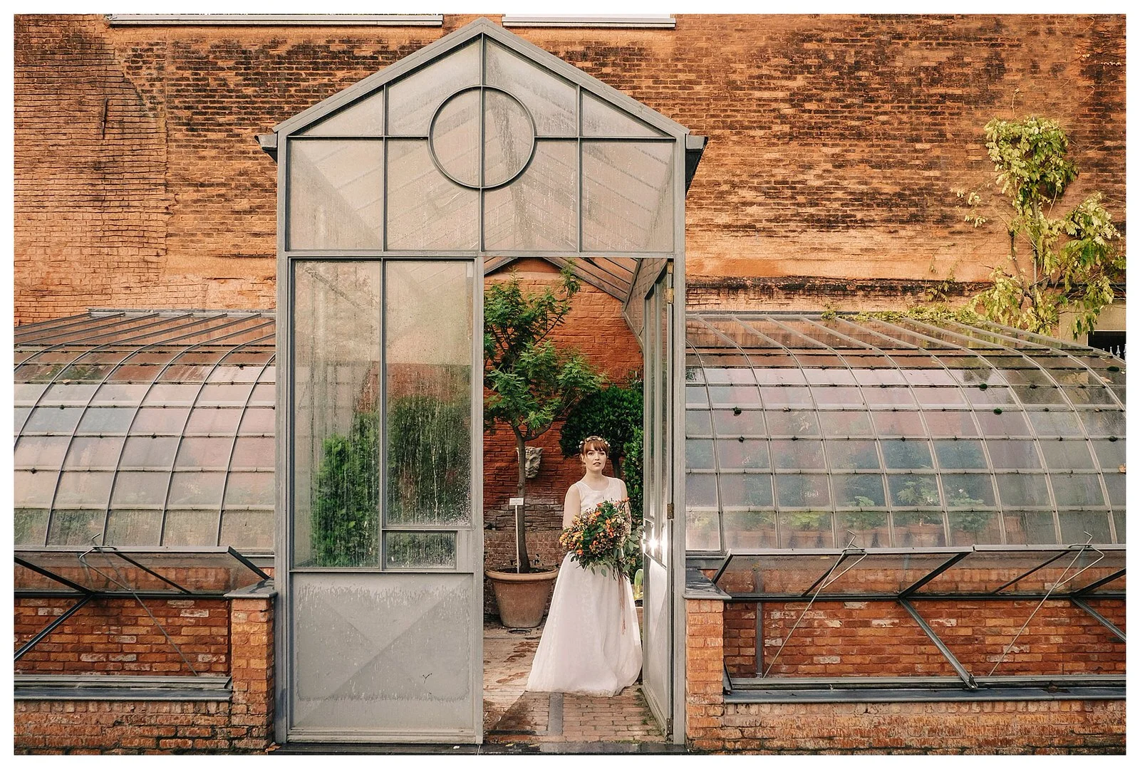 Bohemian bridal shoot kruidtuin Leuven