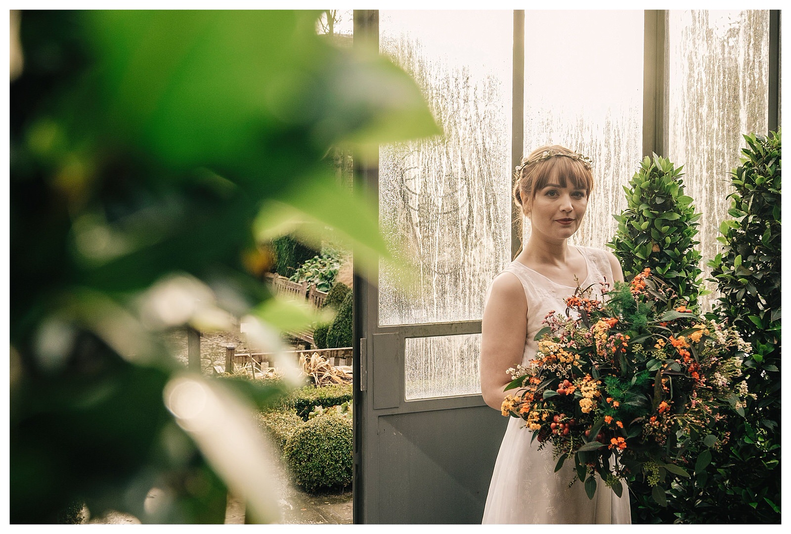 Bohemian bridal shoot kruidtuin Leuven