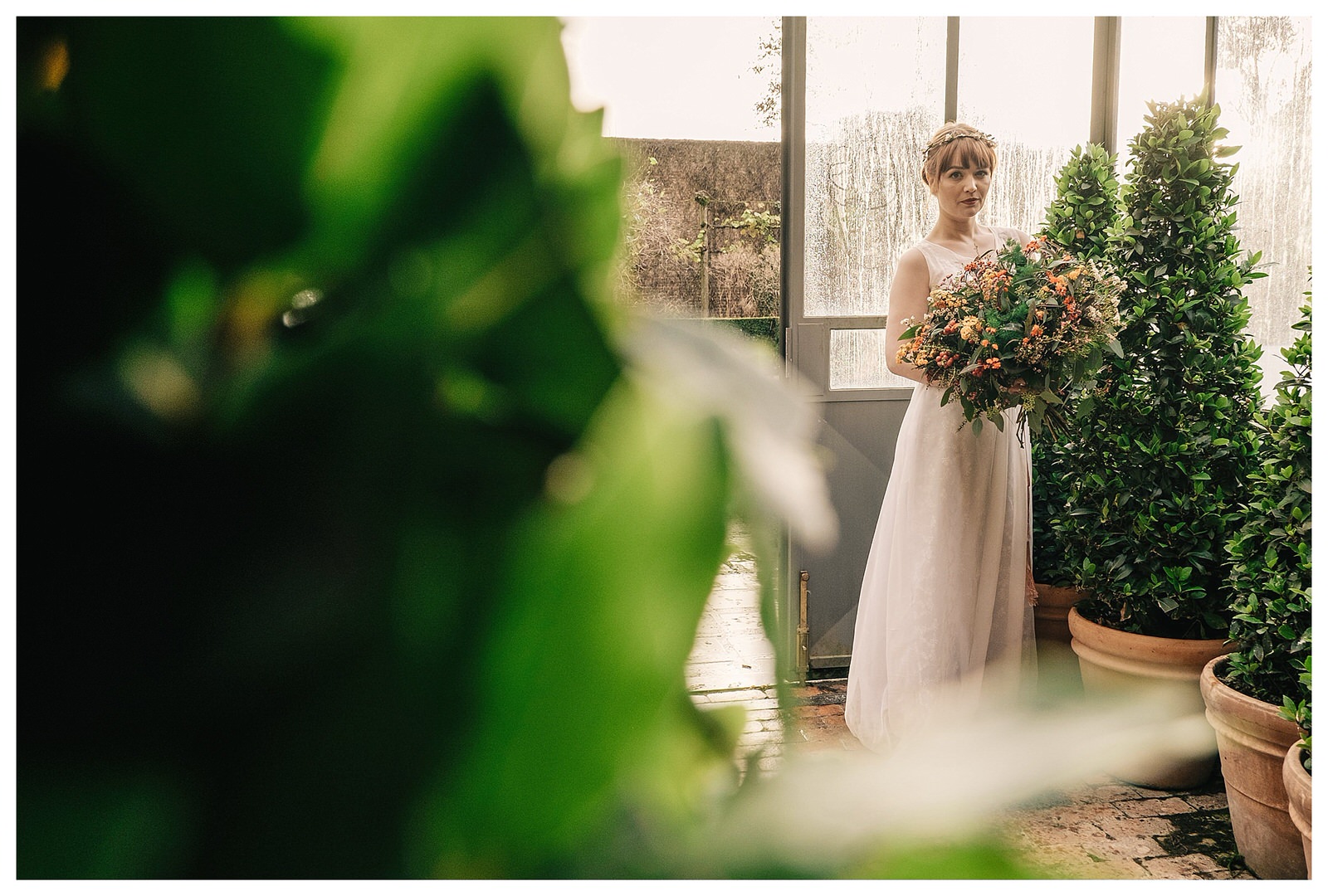 Bohemian bridal shoot kruidtuin Leuven