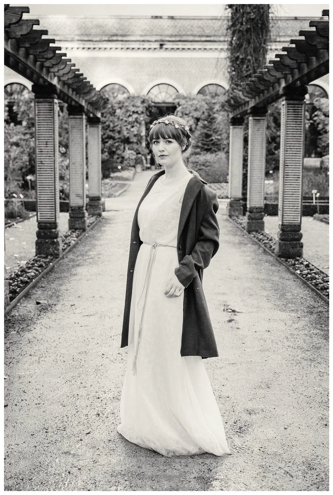 Bohemian bridal shoot kruidtuin Leuven
