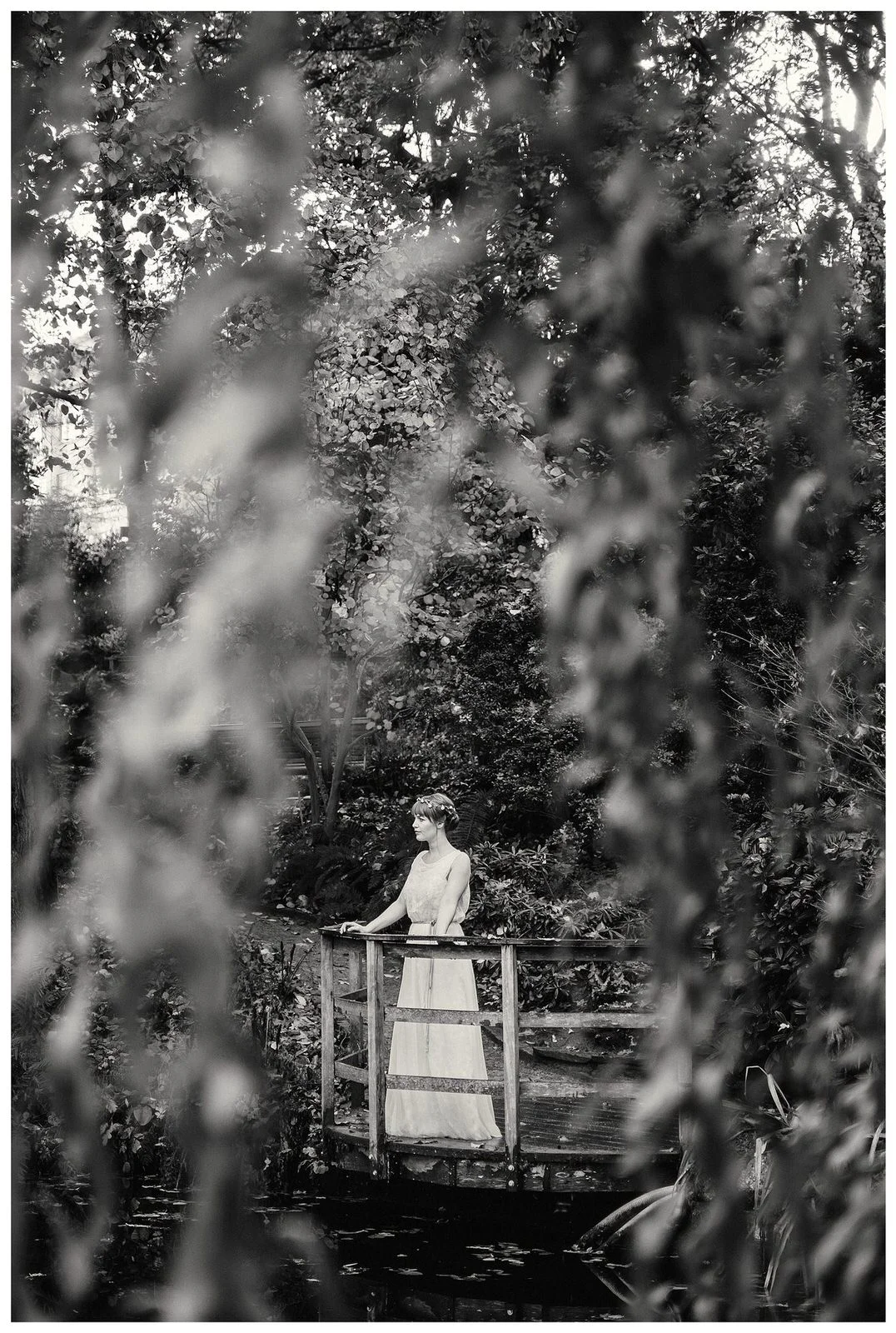 Bohemian bridal shoot kruidtuin Leuven
