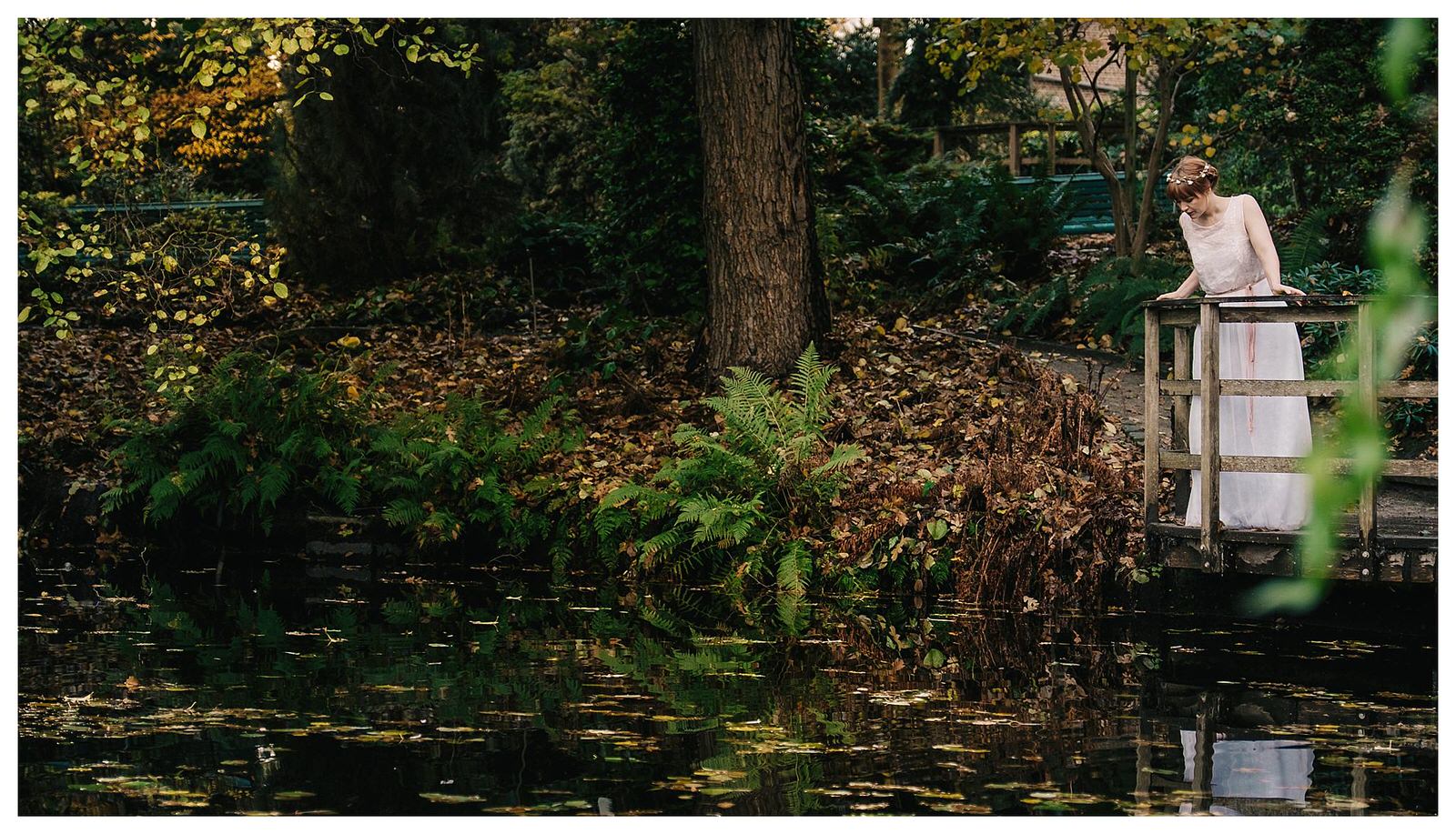 Bohemian bridal shoot kruidtuin Leuven