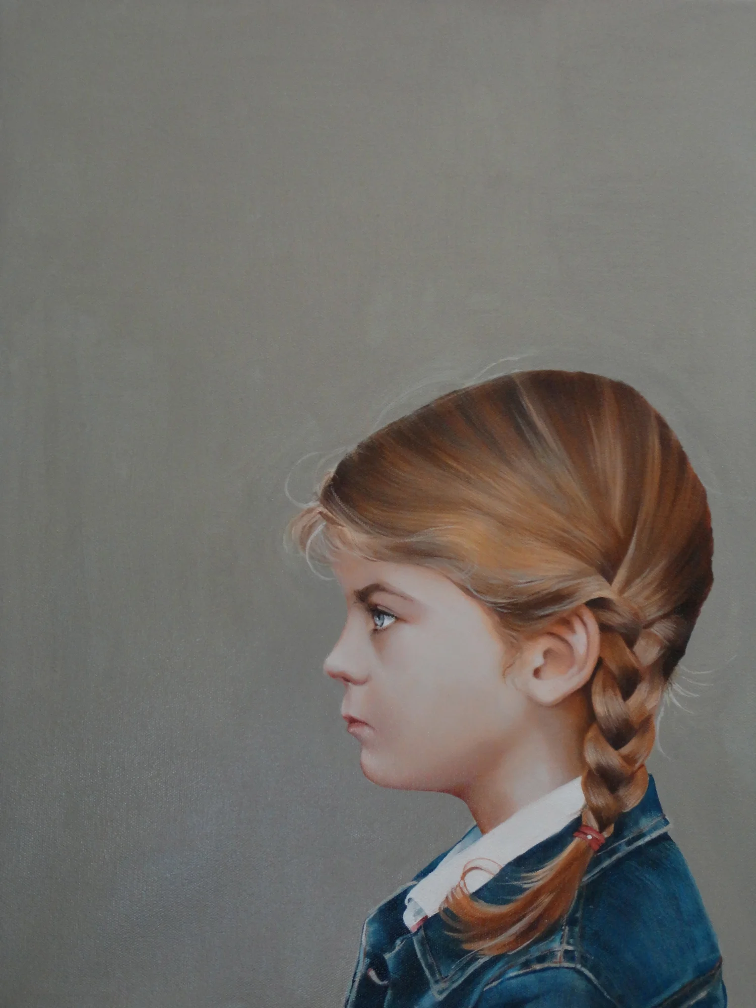 Miri — Portrait in oil by Jane Lucchino