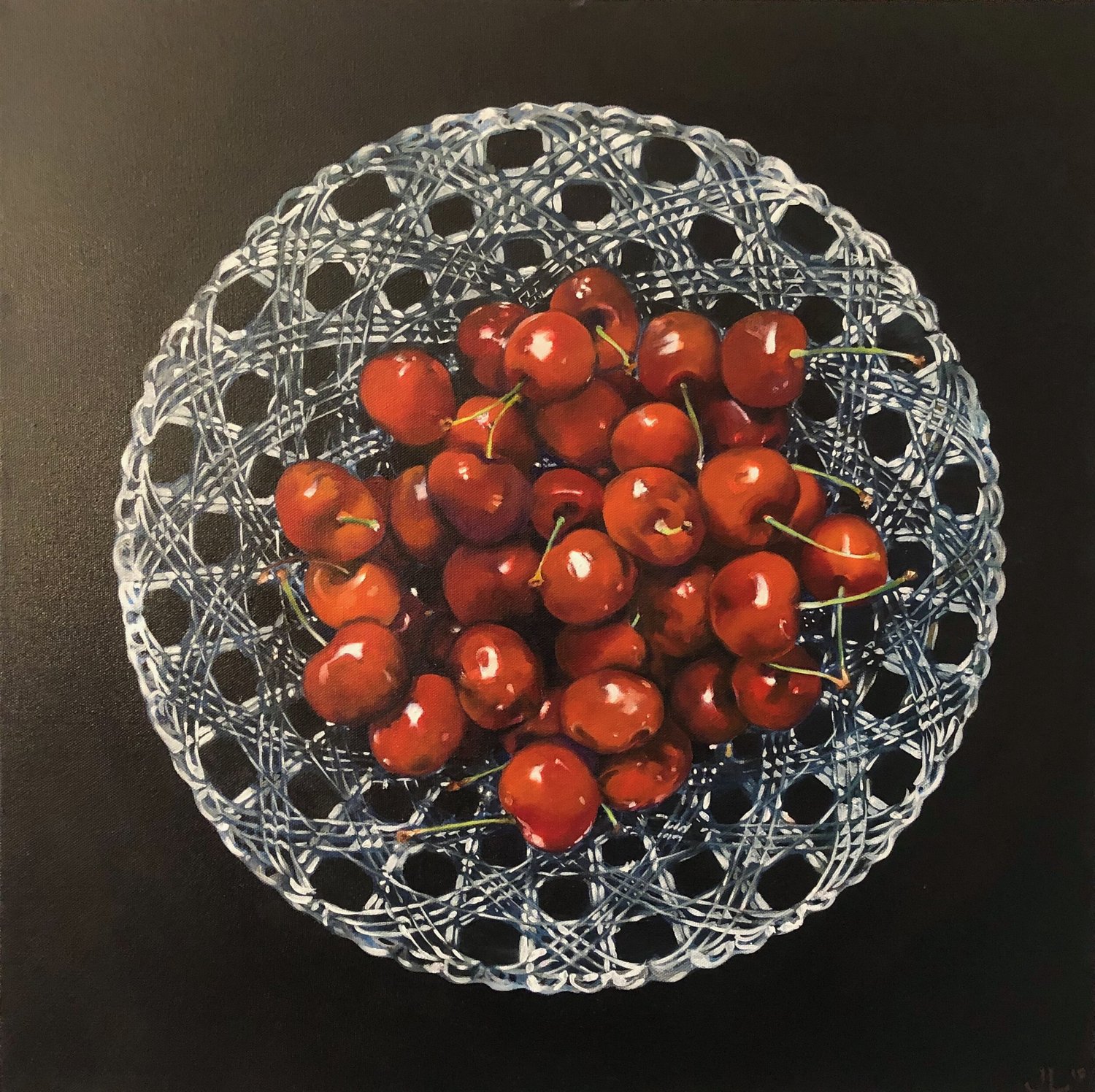 Aunt Mary's Bowl — Still life in oil by Jane Lucchino