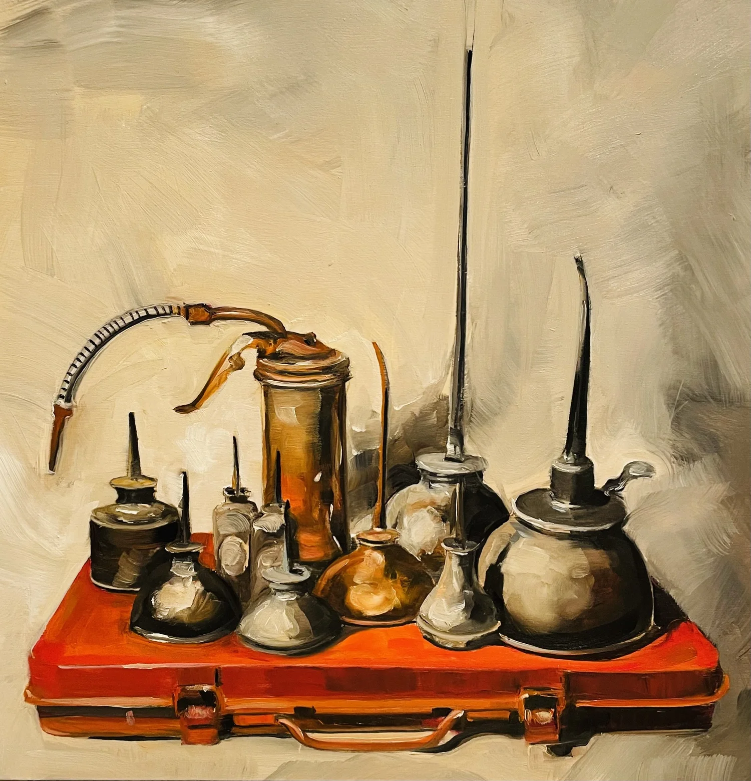 Small oil painting by Jane Lucchino