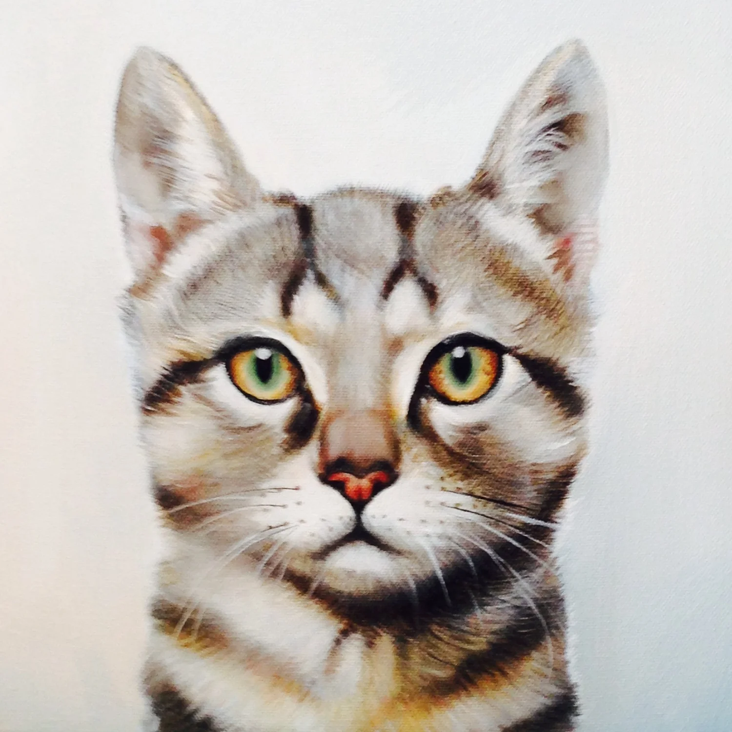 Pet painting in oil by Jane Lucchino