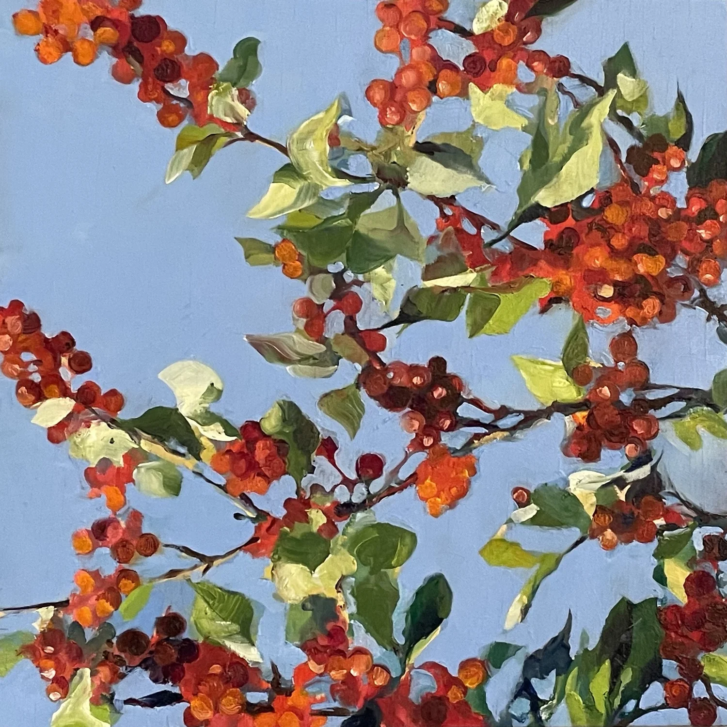 Small oil painting by Jane Lucchino