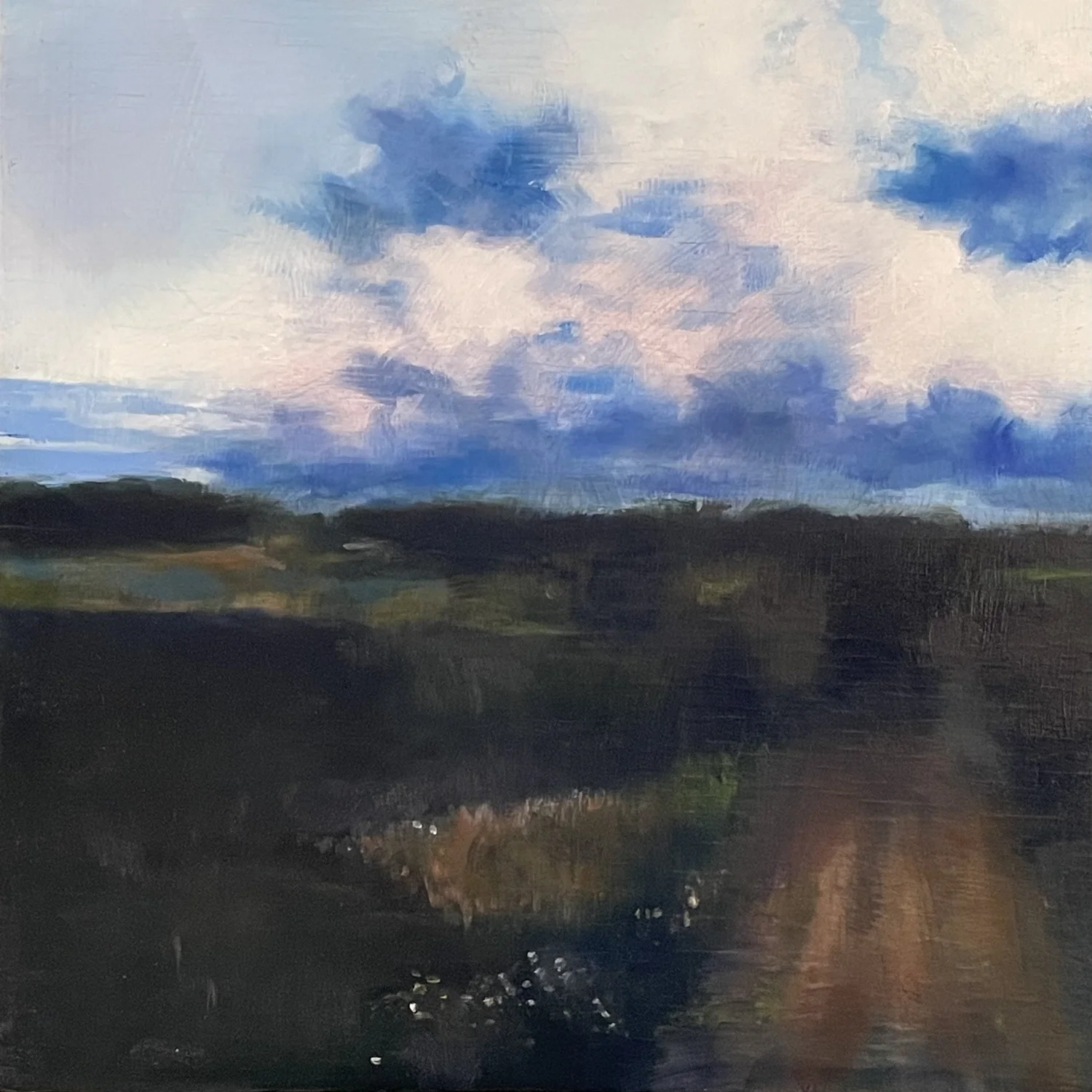 Small oil painting by Jane Lucchino