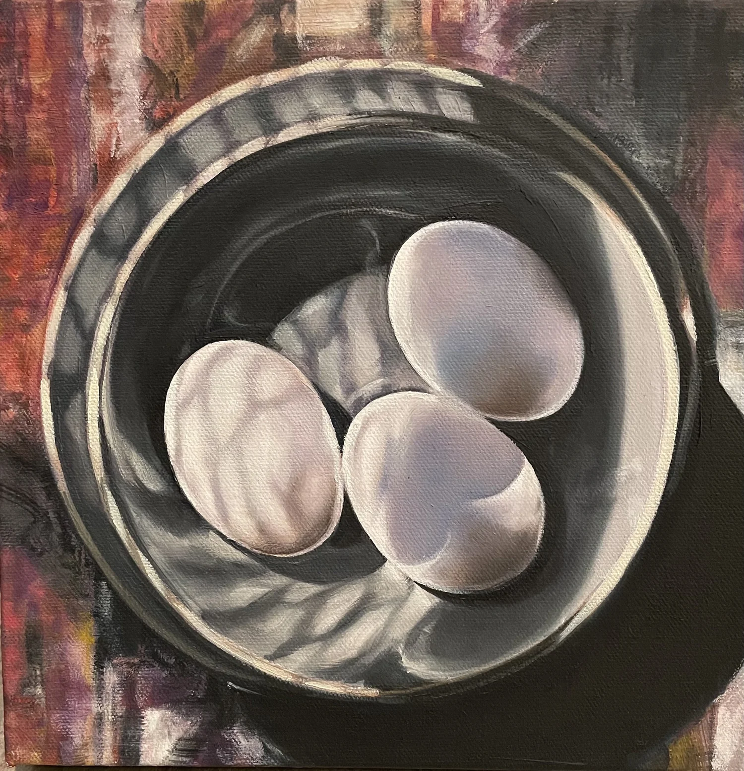 Small oil painting by Jane Lucchino