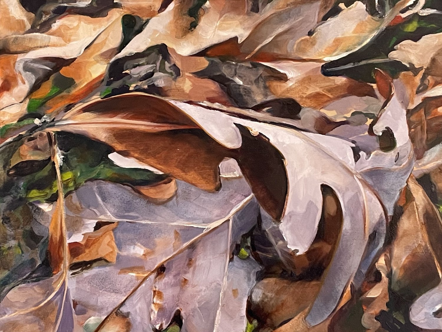 Small oil painting by Jane Lucchino