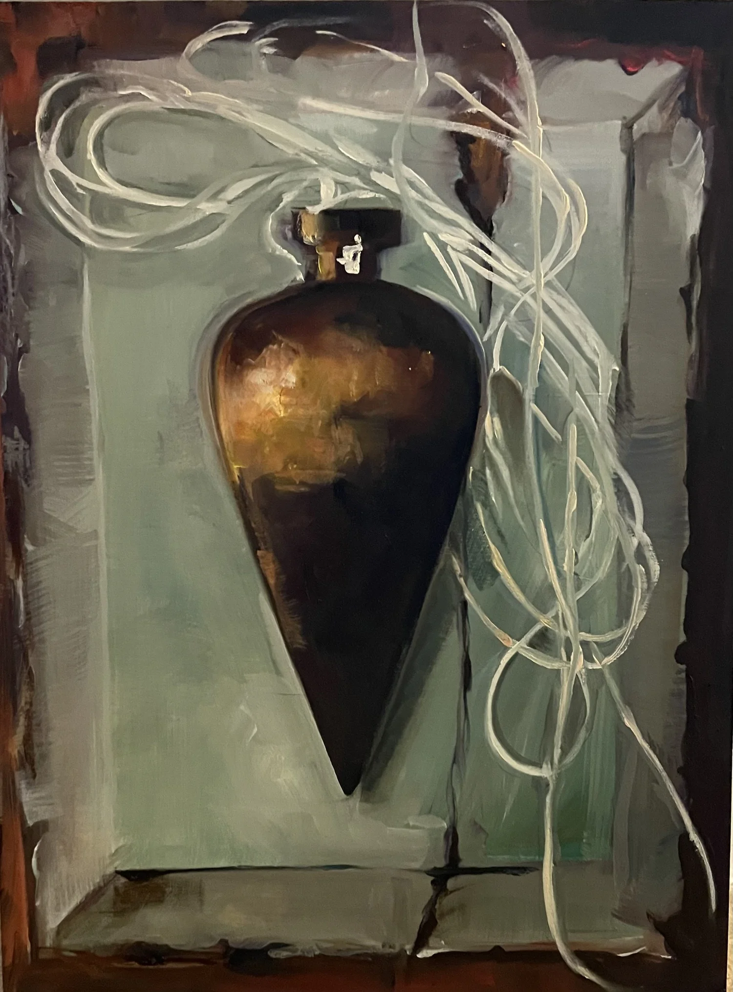 Small oil painting by Jane Lucchino