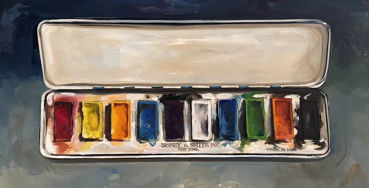 Small work painting