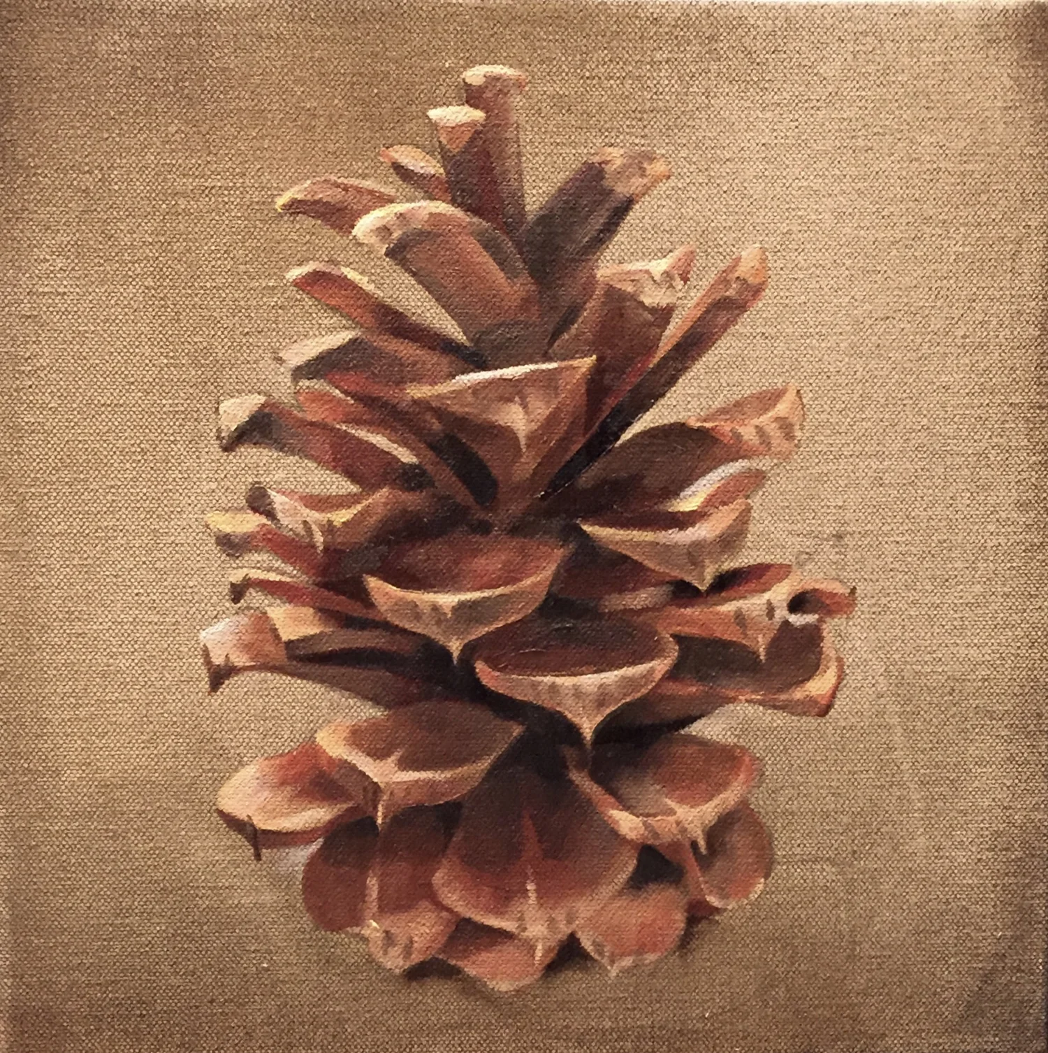 Small oil painting by Jane Lucchino