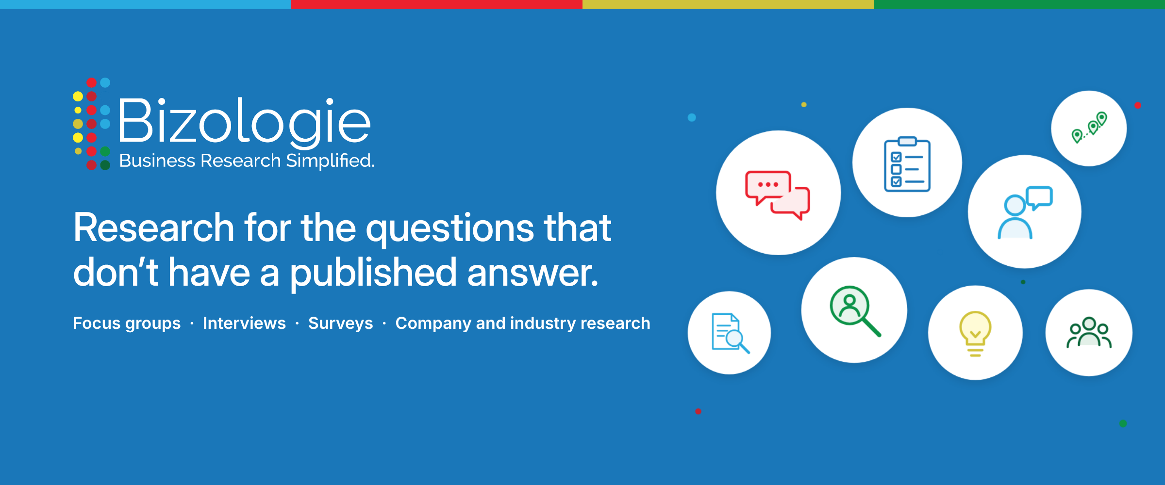 Bizologie: Resarch for the questions that don't have a published answer