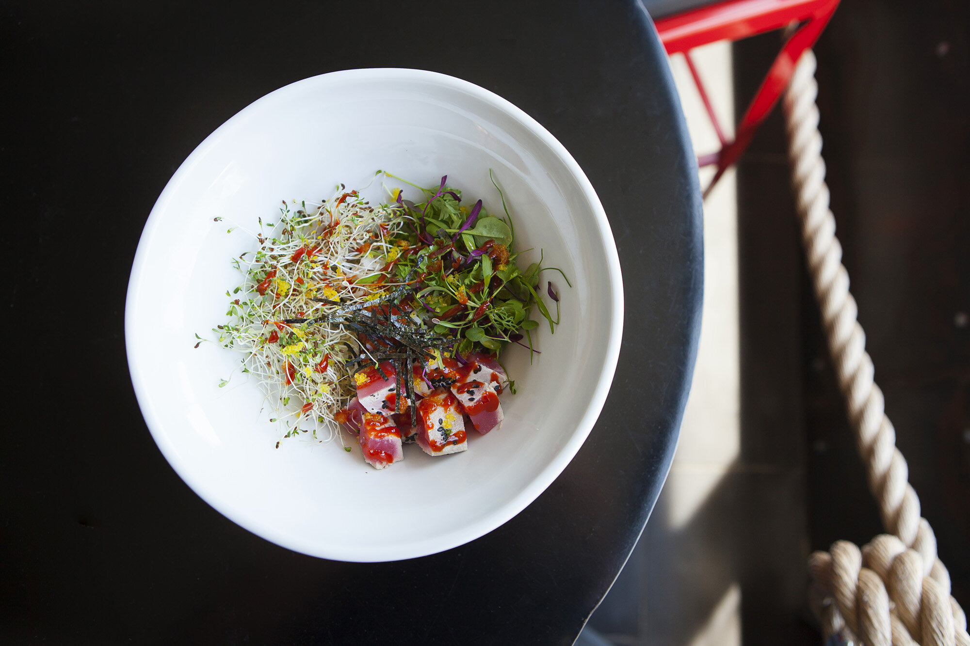 sae ssak bibimbap with tuna and yuzu tobiko.jpg