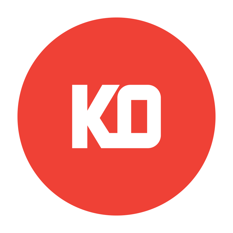 In 2017 we partnered with Offworld Arcade and the Heavenly Dogs to co-open KO Studio Gallery in Hamtramck, MI. I made the logo.