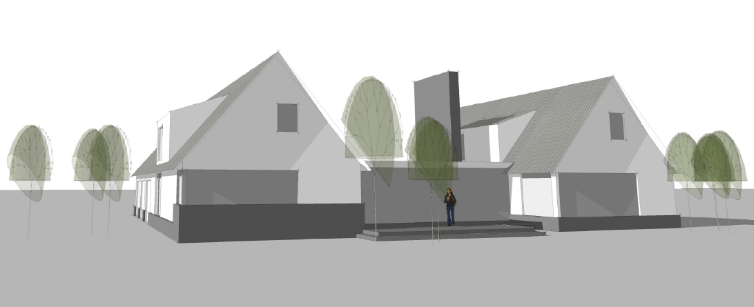 Process Massing Study - Jackson Hole Residence