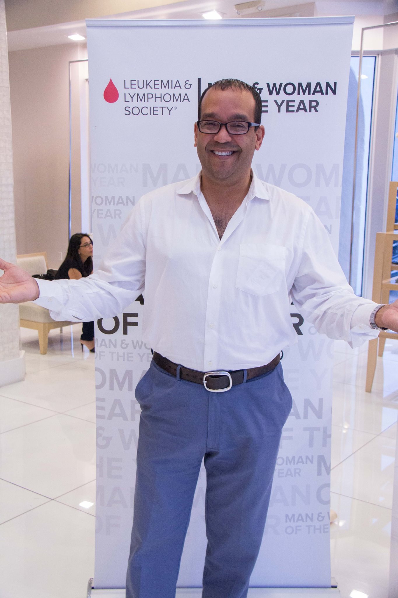 Our Board Member and Candidate for Man of the Year for LLS
