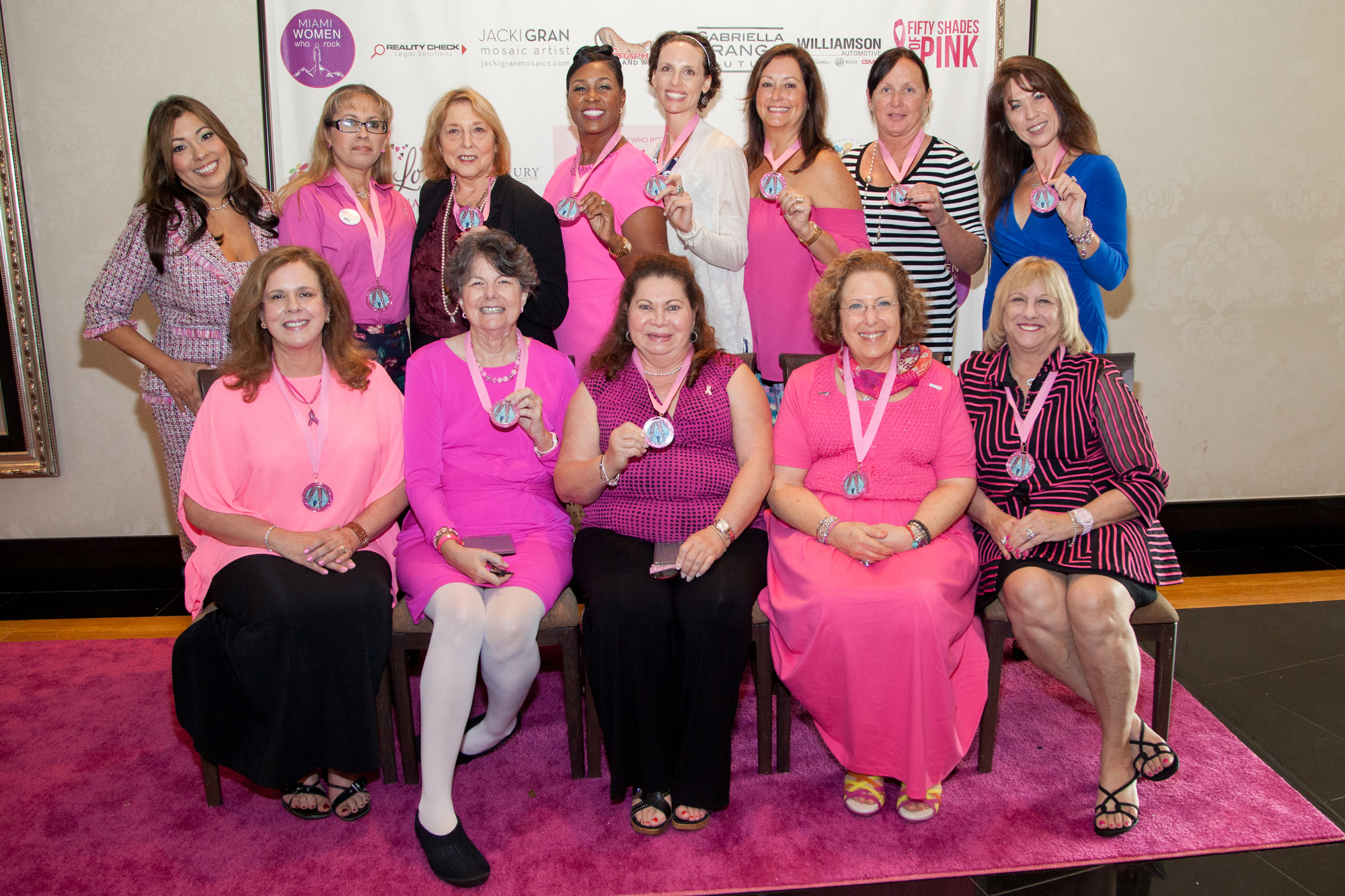 Miami Women Who Rock Survivors-Medallion Ceremony