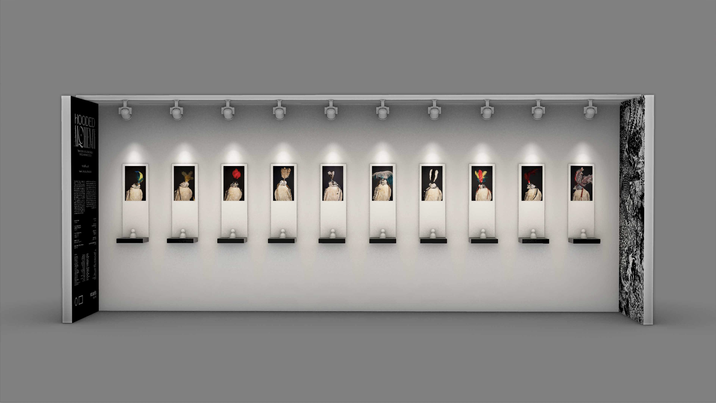 3-D Mock-Up of Booth