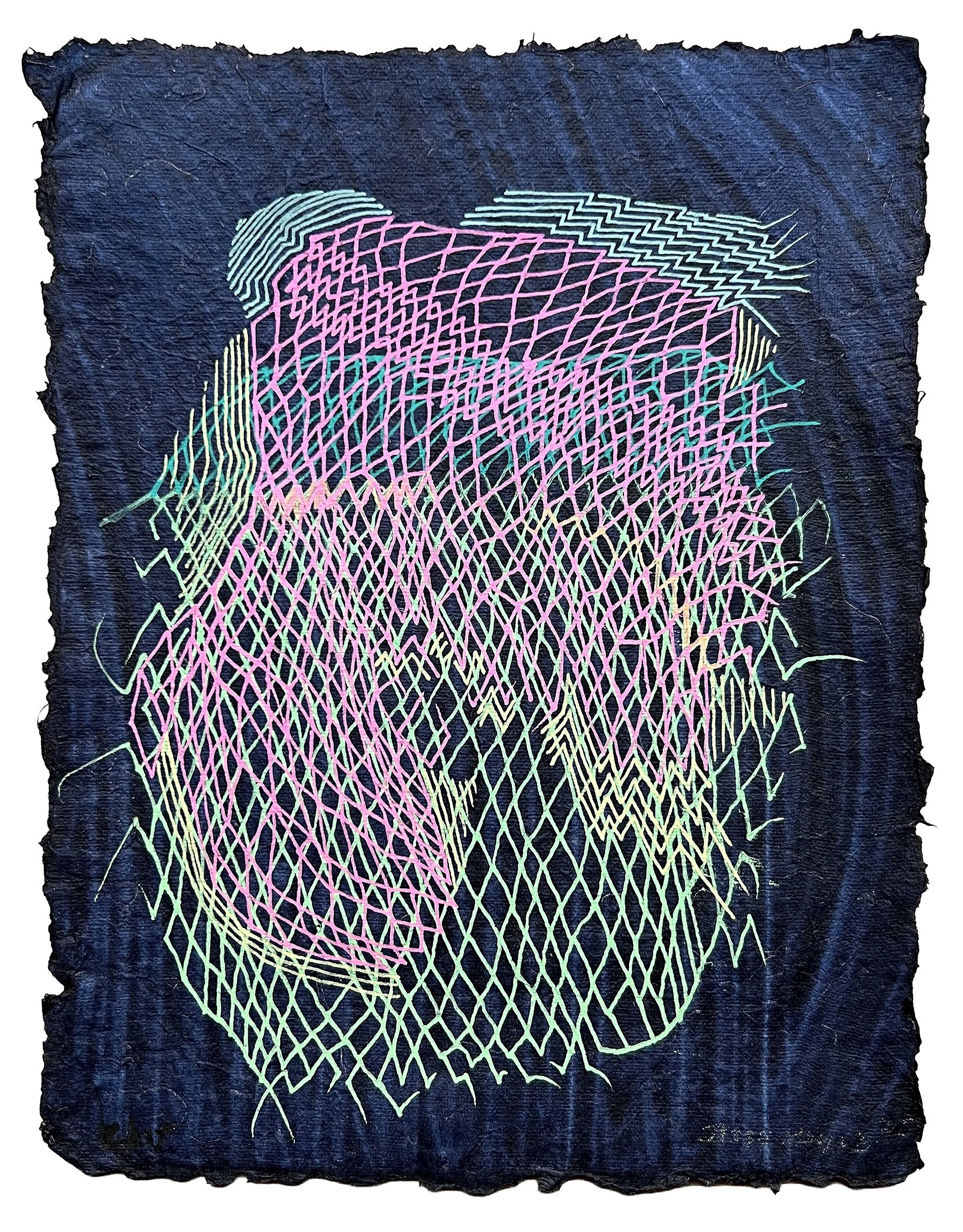 THE PORTAL, GEL PEN ON PAPER, 9.5X7" (24X18CM), 2025