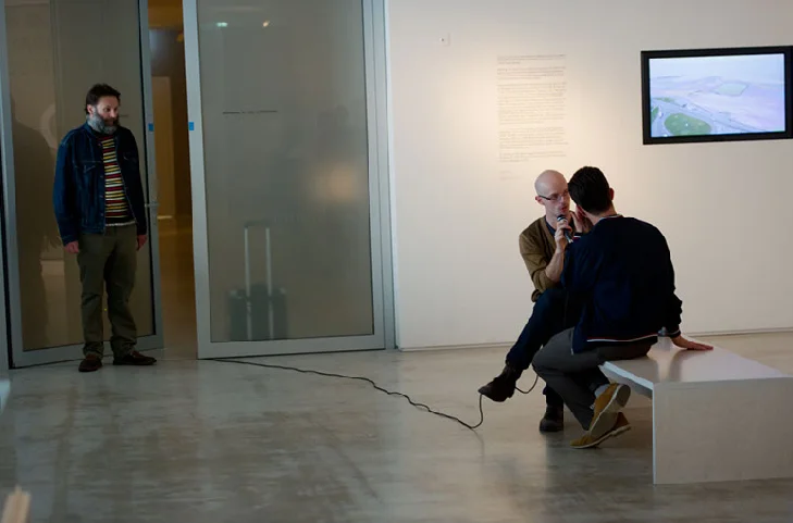 Turner Contemporary Gallery Late Night Live: Walk Performance 30 March 2012 6 - 10pm Throughout the whole gallery Free Join us for our monthly Late Night Live event, when the gallery stays open until 10pm. For one weekend, Siobhan Davies Dance presents live performances, sound and film works from ROTOR, an exhibition inspired by walking in a circle. Starting with Late Night Live: Walk from 6 - 10pm on Friday 30 March, Siobhan Davies, EV Crowe and Matteo Fargion present film and performance works. Late Night Live: Walk, Friday 30 March 6 - 10pm Siobhan Davies Dance are joined by artists, choreographers and dancers who are inspired by the act of walking. Artists and performances: Choreographer Carlos Maria and dance artist William Collins Crossover This ‘walking performance’ happens at sporadic moments throughout the four hour event. Experienced by chance by visitors, the performance can appear and disappear, pause, stand by, freeze, accelerate, slow down, relate or not to the people close to it. The walking will be a free action that won’t tell a story, represent anything, will not be attached to transporting a body, but will render a repetitive movement that shapes, misshapes or reshapes the body and its perception. Event timings, Friday 30 March: The Score by Siobhan Davies (film) 6.10 - 6.30pm / 6.40 - 7pm / 7.10 - 7.30pm / 7.40 - 8pm / 8.10 - 8.30pm Live Feed by EV Crowe (live performance) 6.30pm / 7.00pm / 7.30pm / 8.00pm /8.30pm / 9pm Crossover (performance) by Carlos Maria and William Collins Regular slots 6 - 10pm Rut Blees Luxemberg talk 7 - 8pm The traveller walking walking walking through… (sound poem) 8.30 - 9pm http://www.turnercontemporary.org/whats-on/00000000286/late-night-live-walk In the frame of the exhibitios Hamish Fulton: Walk and J.M.W. Turner and the Elements http://www.turnercontemporary.org/exhibitions/hamish-fulton + http://www.turnercontemporary.org/exhibitions/turner-and-the-elements Photos of the event by Alastair Fyfe More photos: http://salivastring.tumblr.com/post/103775457156/turner-contemporary-gallery-late-night-live + http://salivastring.tumblr.com/post/103774129396/turner-contemporary-gallery-late-night-live
