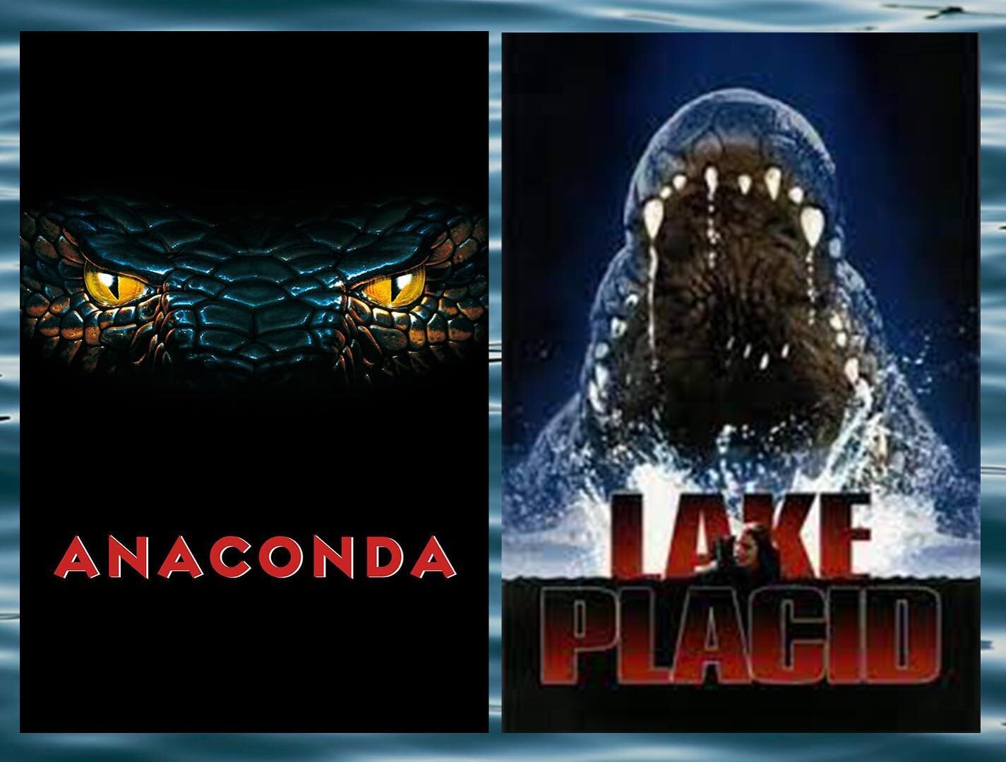 TONIGHT (7/21): If you can SQUEEZE it in, we&rsquo;re taking a BITE out of your Thursday night with a double feature of 🐍 Anaconda (1997) and 🐊 Lake Placid (1999)! SecretFormula Missed It and must pay penance by wading into the waters of these 90s 